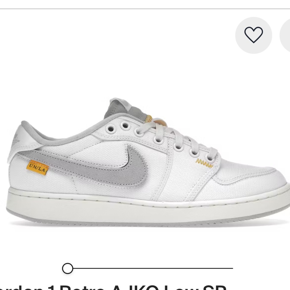 WMNS Nike Air Jordan AJKO 1 Low Retro UNION - Size 10.5‎